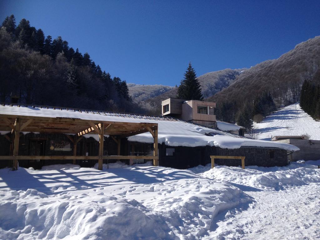 Aux 500 Diables Eco Lodge - Hotel Шамбон-сюр-Лак Екстериор снимка